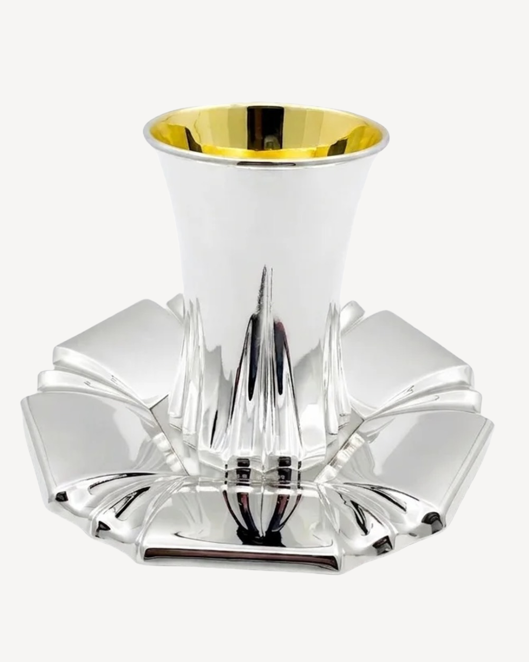 silver kiddush cup by hadad bros