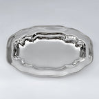 silver serving tray
