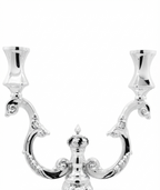 shabbat silver candlesticks oil candleholder by hadad bros silverware