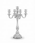 Silver 925 Vitrage 5-Branch Candelabra 48cm