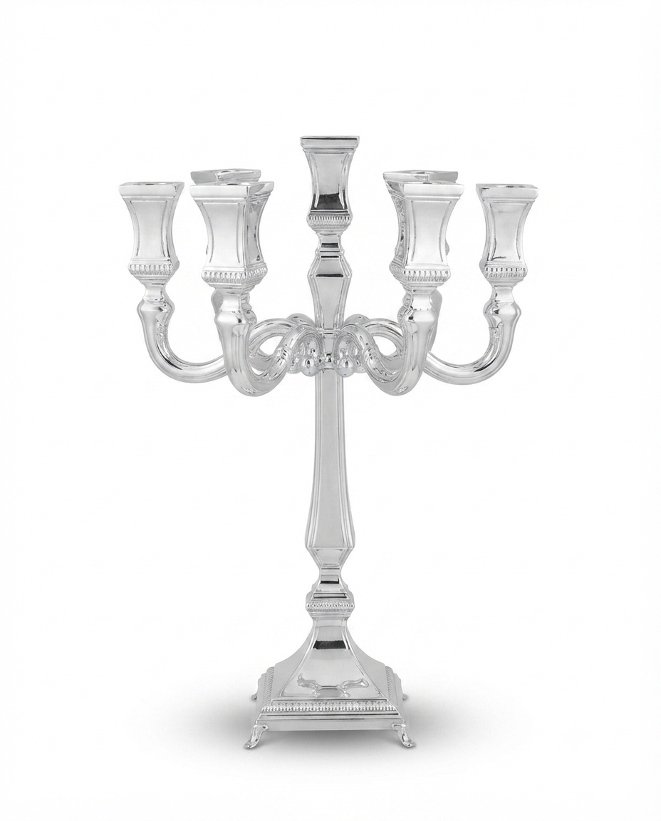 sterling silver 925 candelabra for shabbat by hadad bros sulverware