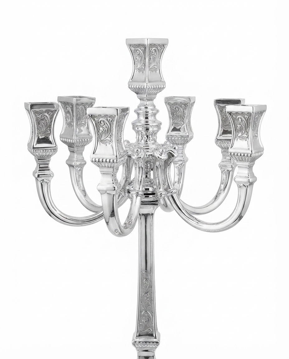 sterling silver 925 candelabra for shabbat by hadad bros silverware