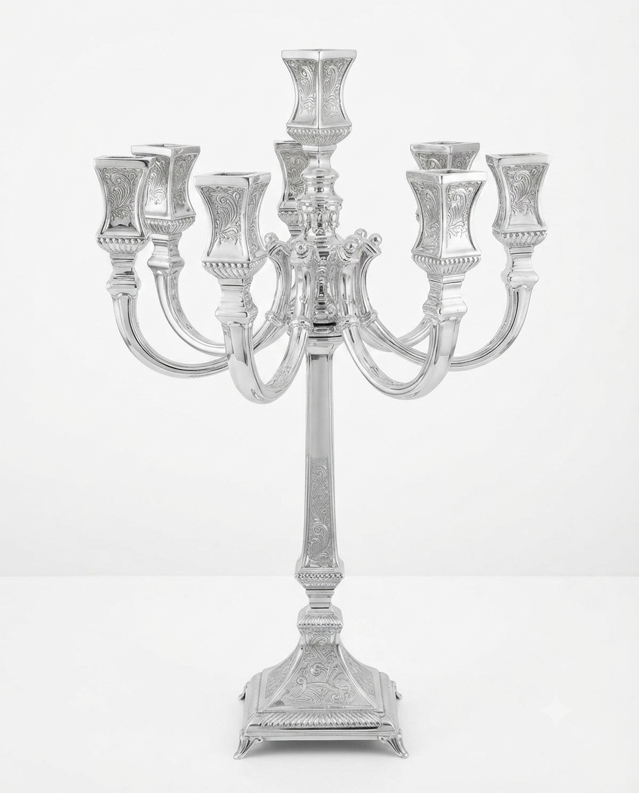 sterling silver 925 candelabra for shabbat by hadad bros silverware