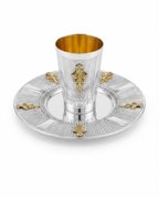 sterling silver 925 kiddush set for shabbat by hadad bros