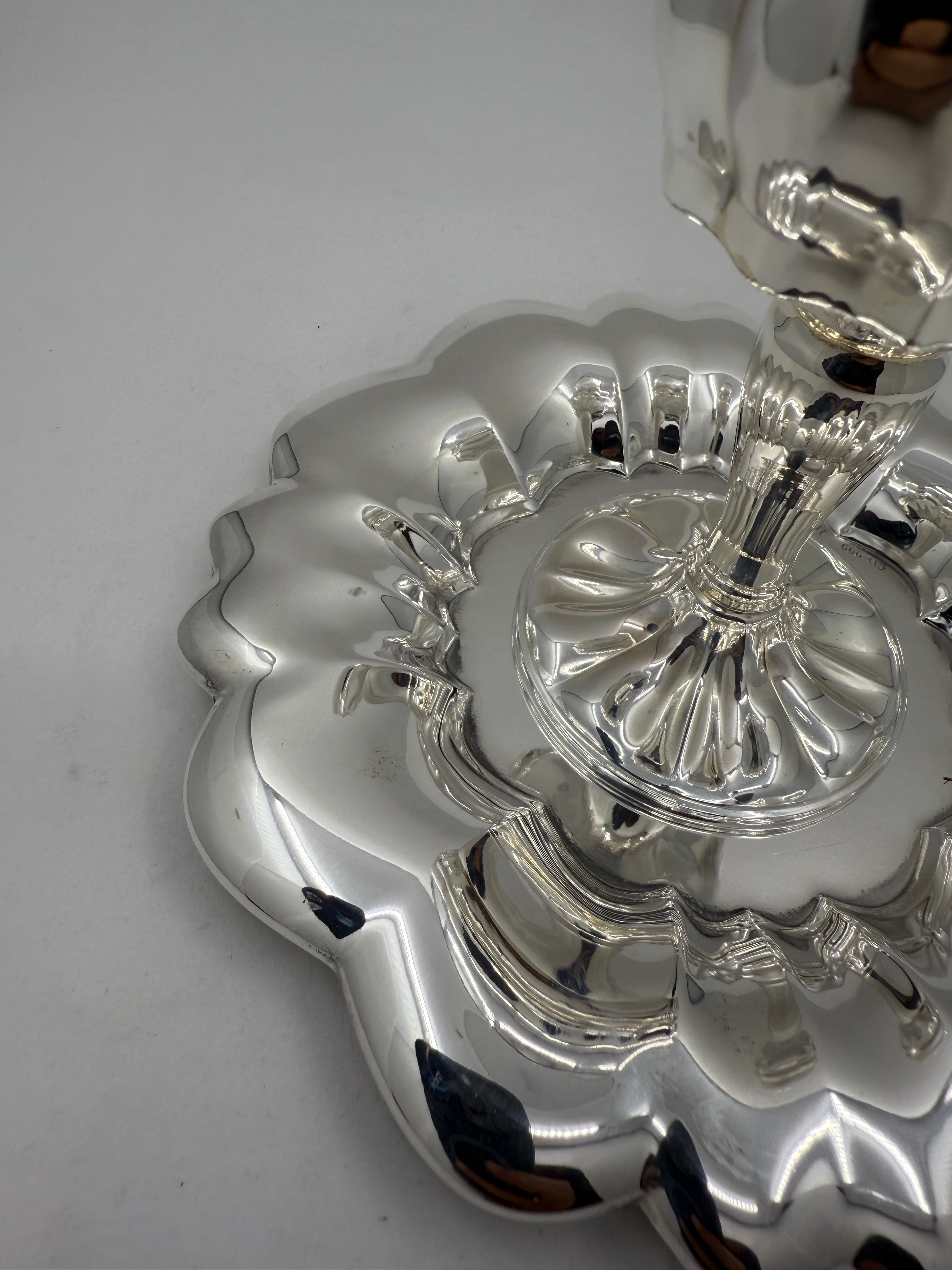 Silver Dipped Luna Kiddush Set