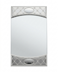 silver Decorative challah tray