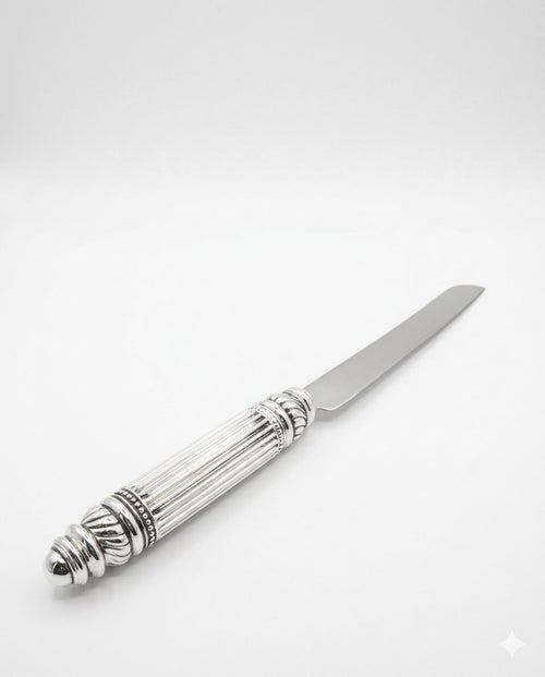silver bread or challah knife