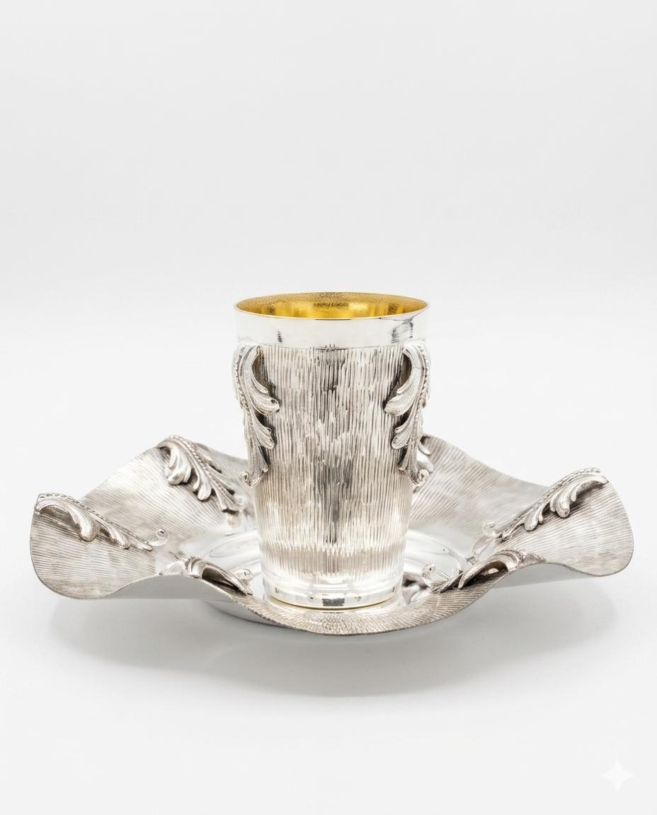 silver kiddush cup 