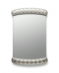 silver mirrored challah tray